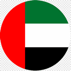 dubai flag angle flag
